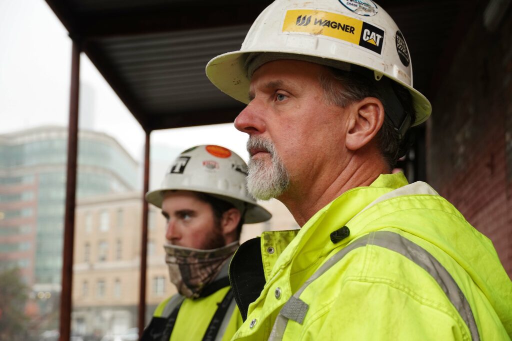 Terra Technologies Employees on Job Site