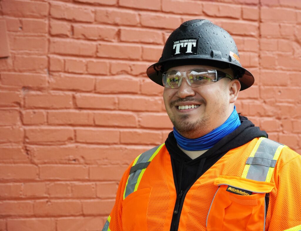 Terra Technologies Employee Smiling